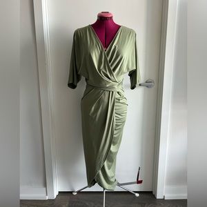 Venetian wrap dress